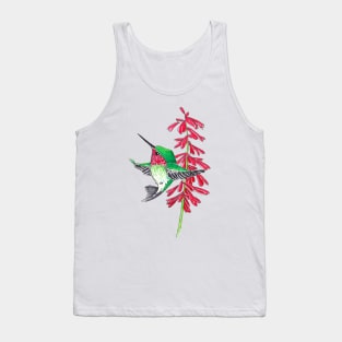 Lil Red Humming Bird Tank Top